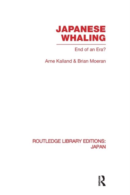 Japanese Whaling? : End of an Era
