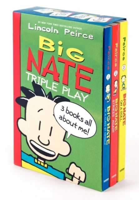 Big Nate Triple Play Box Set : Big Nate: In a Class by Himself, Big Nate Strikes Again, Big Nate on a Roll