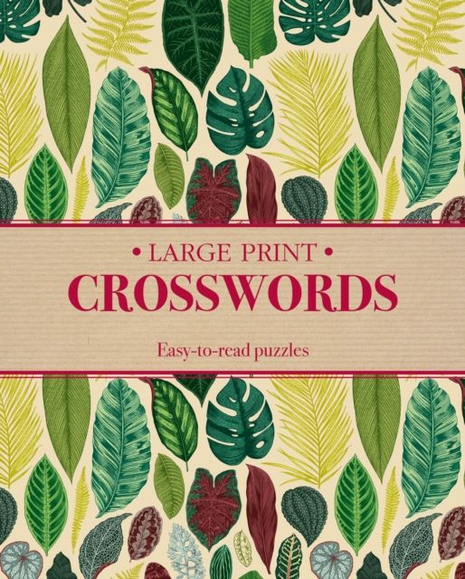 Large Print Crosswords : Easy to Read Puzzles