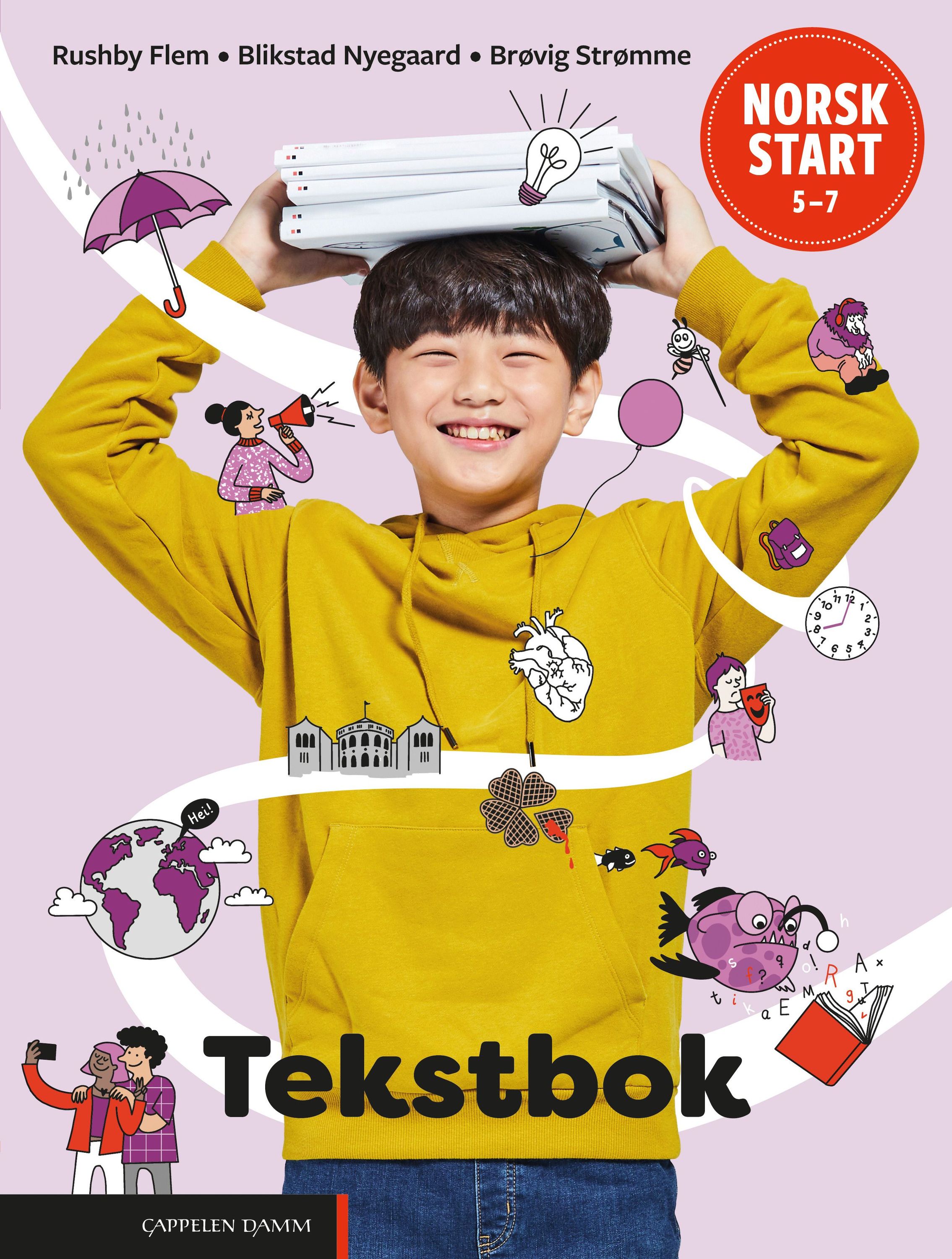 Norsk start 5-7 : grunnleggjande norsk. Tekstbok
