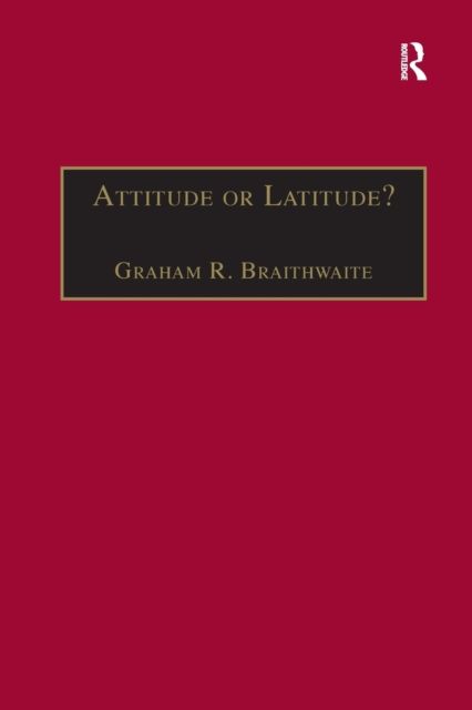 Forsidebilde av Attitude or Latitude? : Australian Aviation Safety