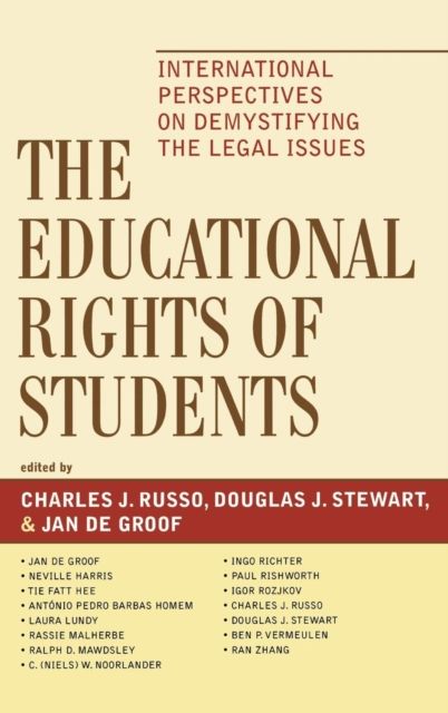 The Educational Rights of Students : International Perspectives on Demystifying the Legal Issues