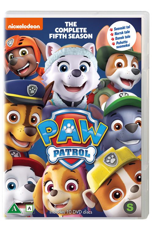 Paw Patrol - Sesong 5, Vol 1-10 - Komplett Boks