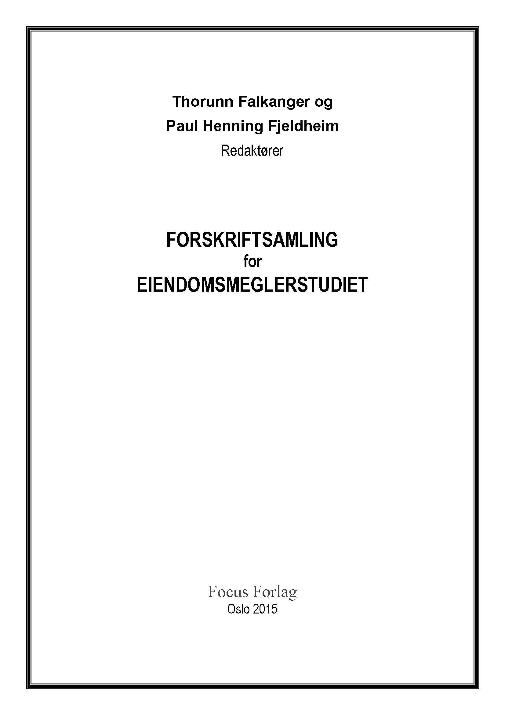 Lover og forskrifter for eiendomsmeglere