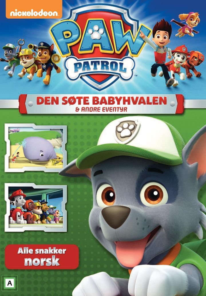 Paw Patrol : den søte babyhvalen & andre eventyr. Season 1, volume 1