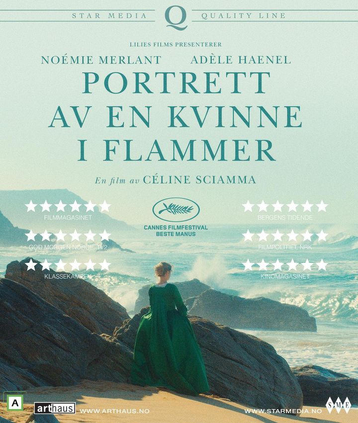 Portrett av en kvinne i flammer
