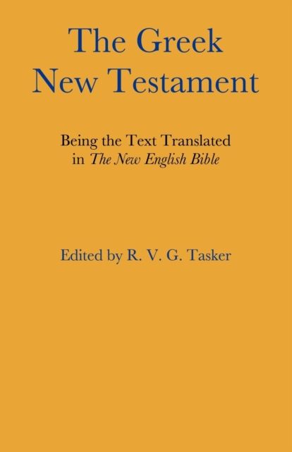 The Greek New Testament