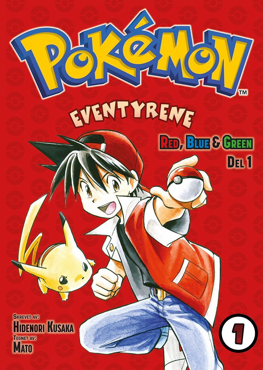 Pokémon-eventyrene. Del 1. Red, blue & green