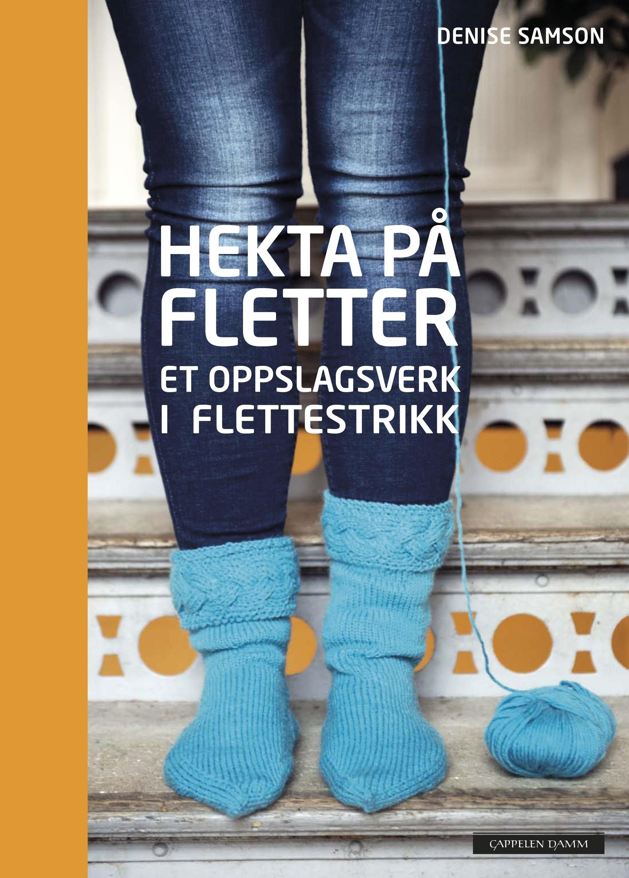 Hekta på fletter : et oppslagsverk i flettestrikk