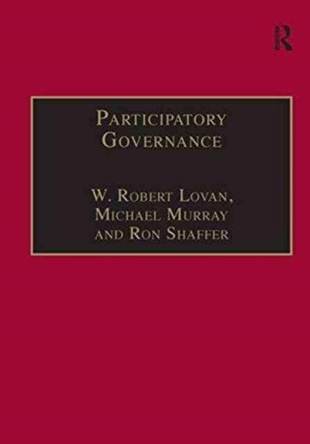 Participatory Governance : Planning, Conflict Mediation and Public Decision-Making in Civil Society