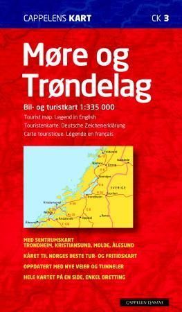 Møre og Trøndelag : bil- og turistkart = tourist map = Touristenkarte = carte touristique