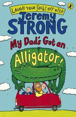 My dad's got an alligator!