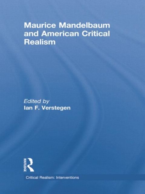 Maurice Mandelbaum and American Critical Realism