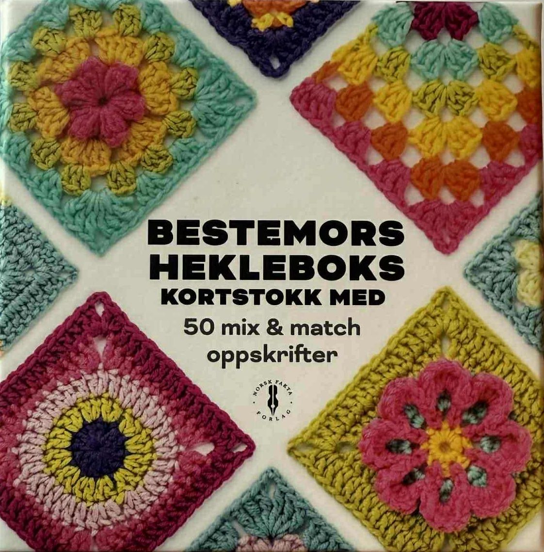 Bestemors hekleboks med 50 oppskriftskort : mix, match, design & hekle