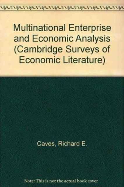 Multinational Enterprise and Economic Analysis