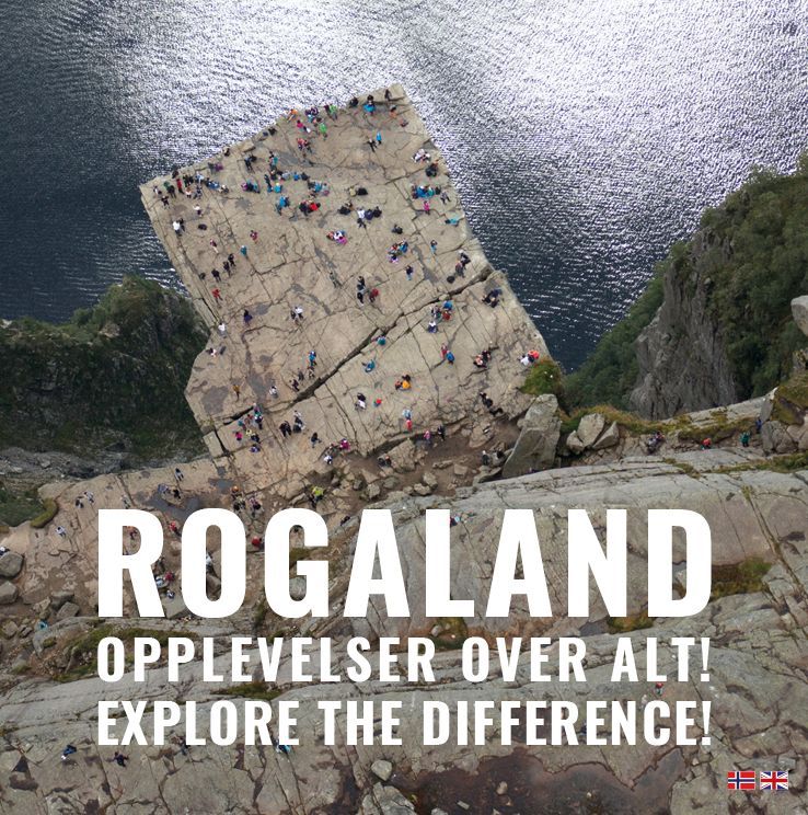 Rogaland : opplevelser over alt! : explore the difference!