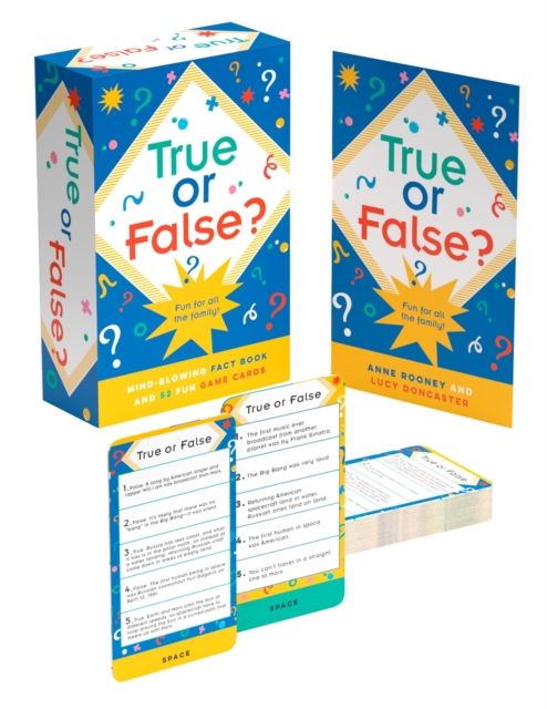 True or False? : Mind-Blowing 128-page Fact Book and 52 Fun Game Cards