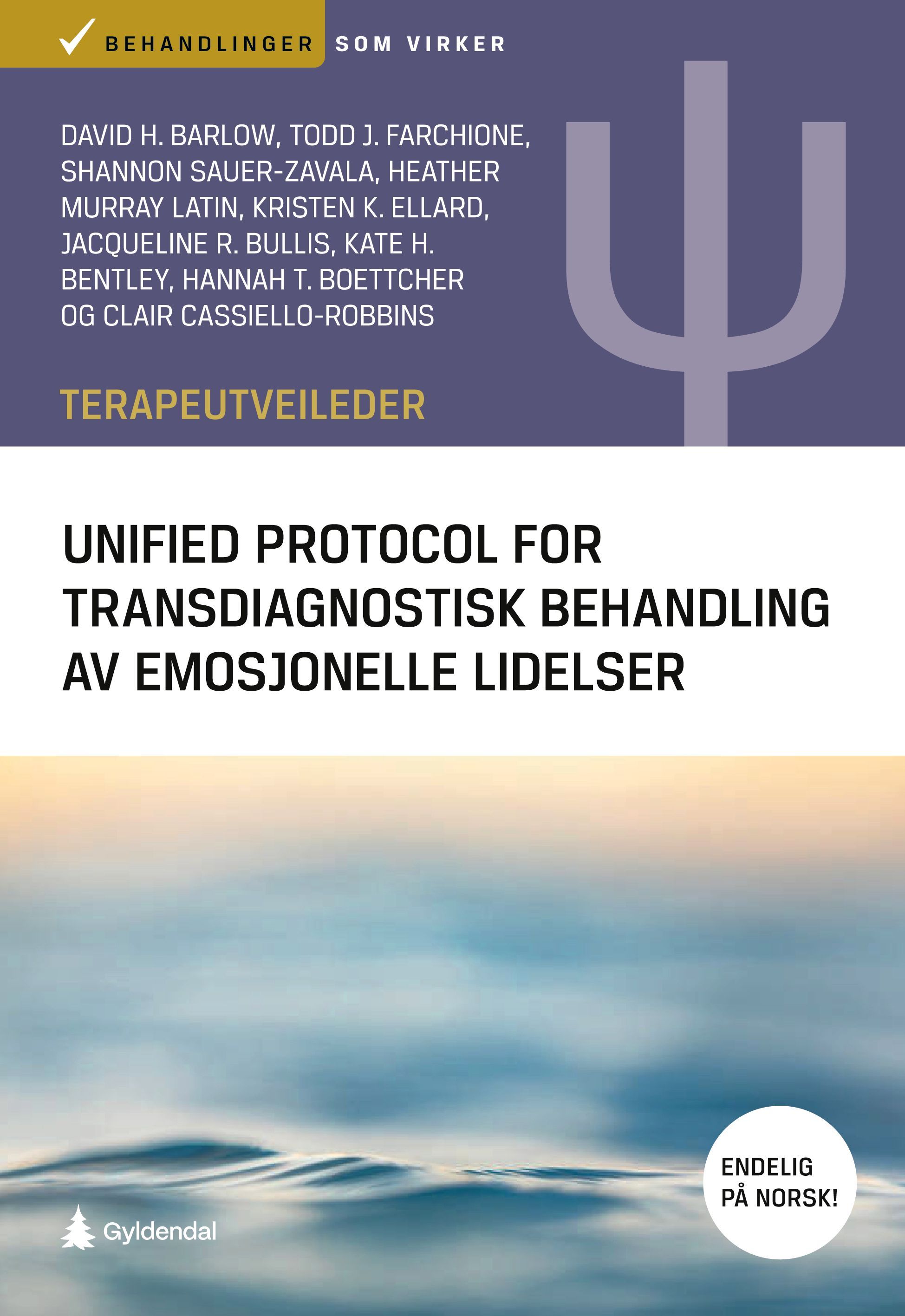 Unified protocol for transdiagnostisk behandling av emosjonelle lidelser : terapeutveileder