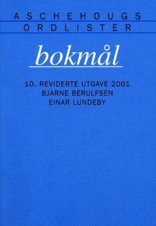 Bokmål : Aschehougs ordlister