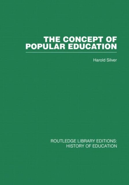 The Concept of Popular Education