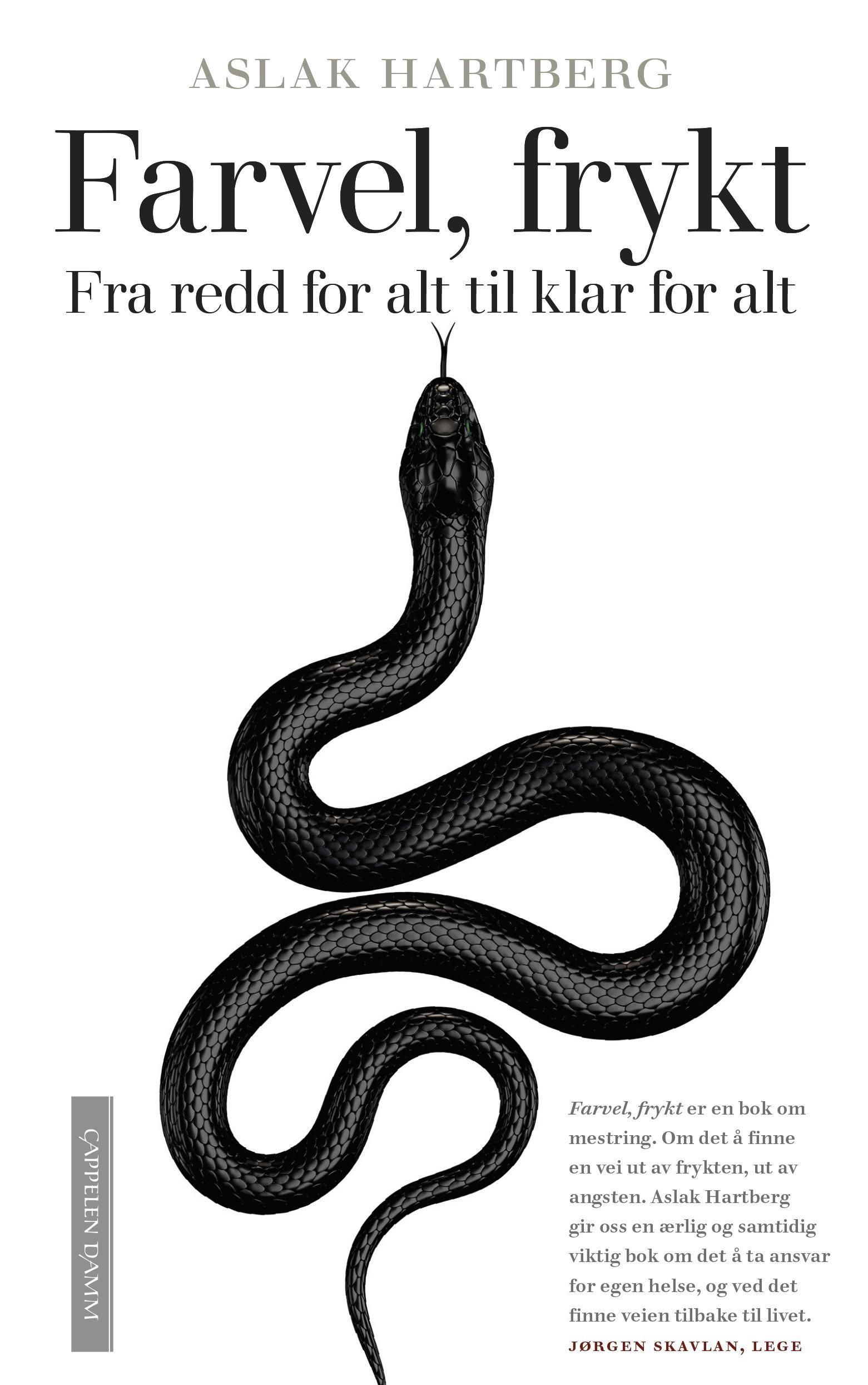 Farvel, frykt : fra redd for alt til klar for alt