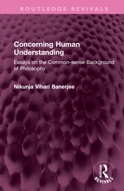 Concerning Human Understanding : Essays on the Common-sense Background of Philosophy