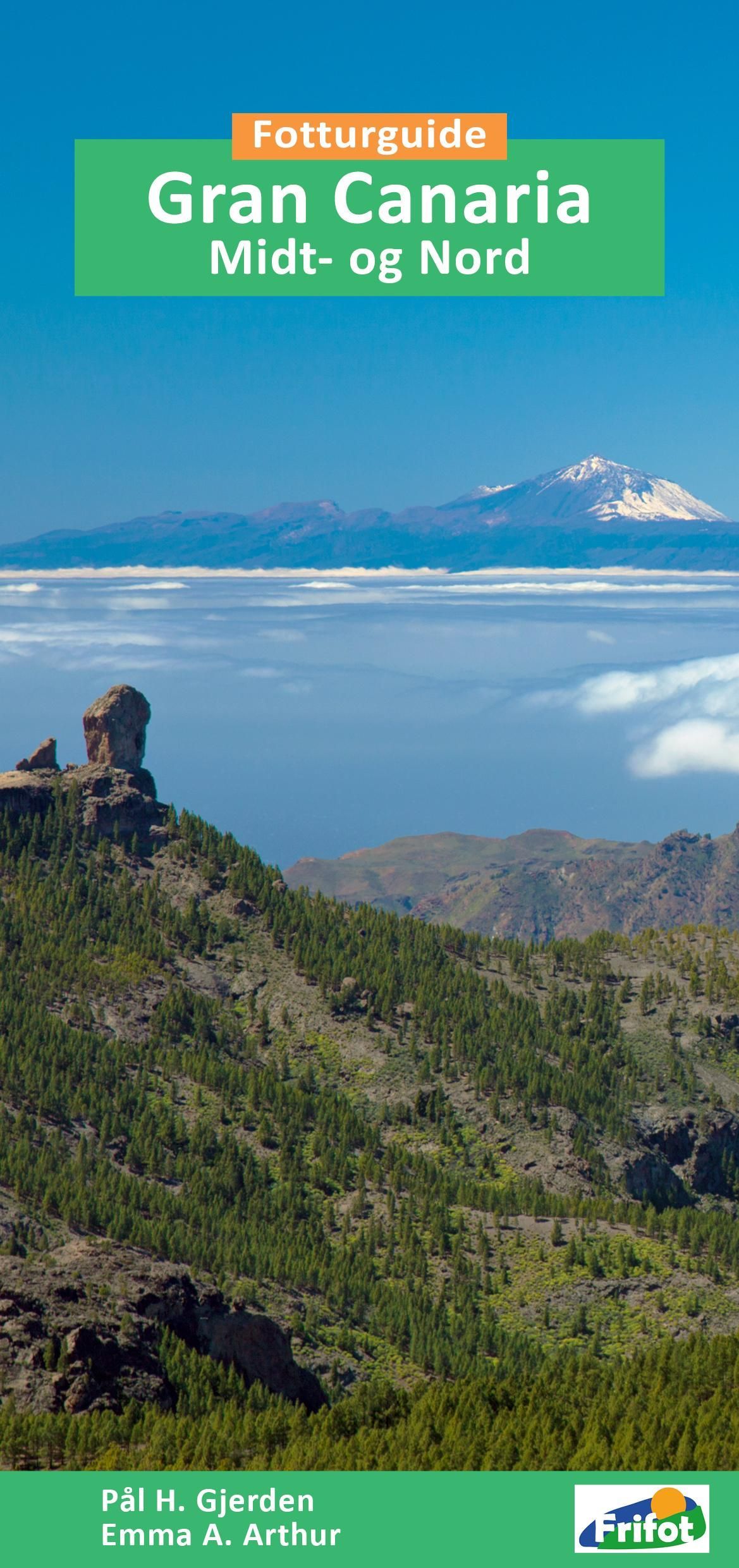Gran Canaria midt- og nord : fotturguide