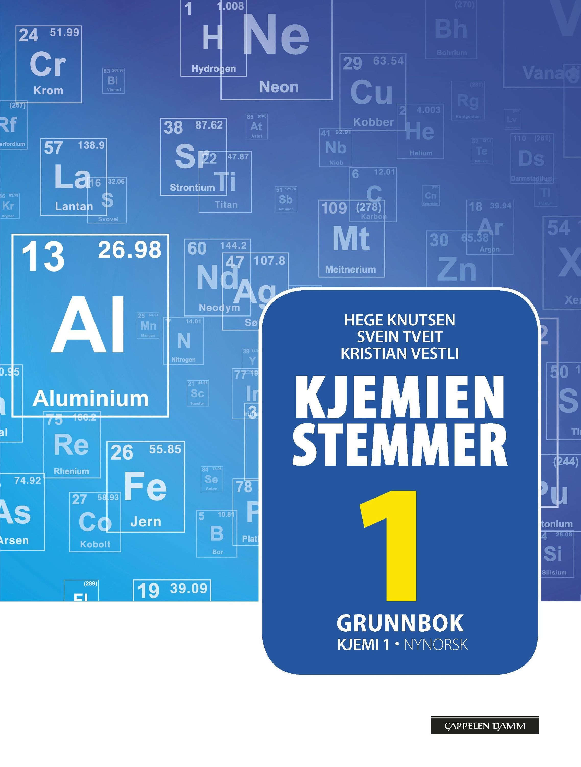 Kjemien stemmer : kjemi 1 : grunnbok