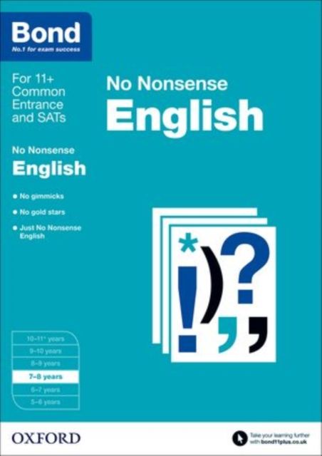 Bond 11+: English: No Nonsense : 7-8 years