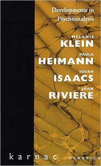Forsidebilde av Developments in Psychoanalysis