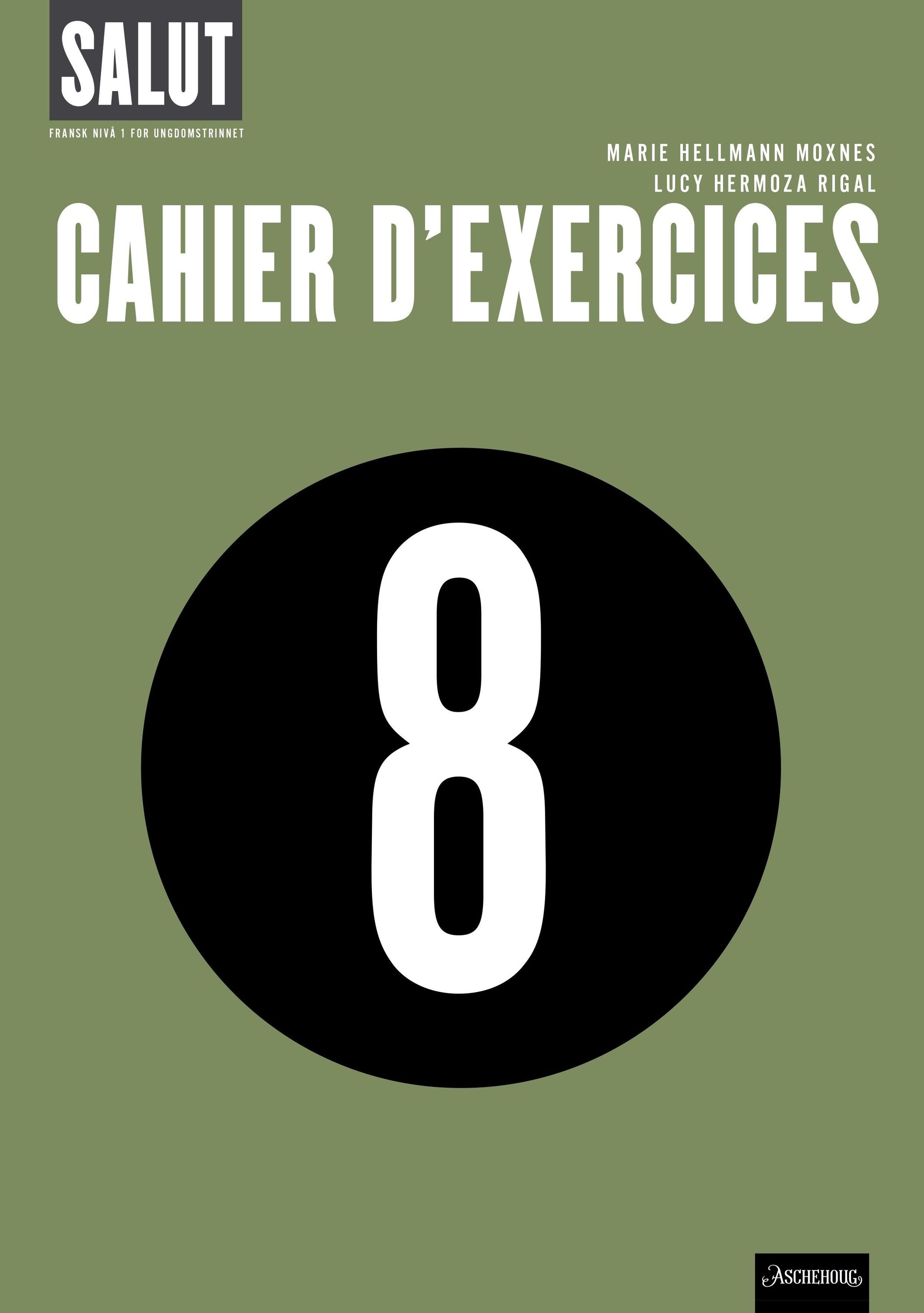 Salut 8 : fransk nivå I for ungdomstrinnet. Cahier d'exercices