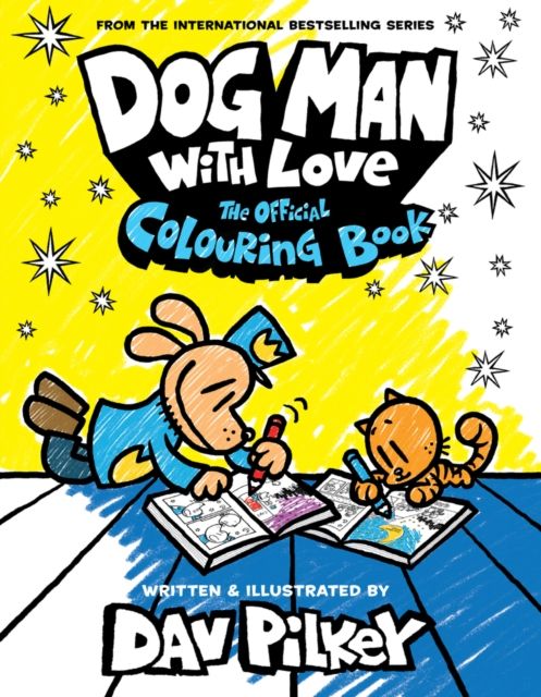 Dog man with love : the official colouring book