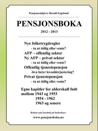Pensjonsboka 2012-2013