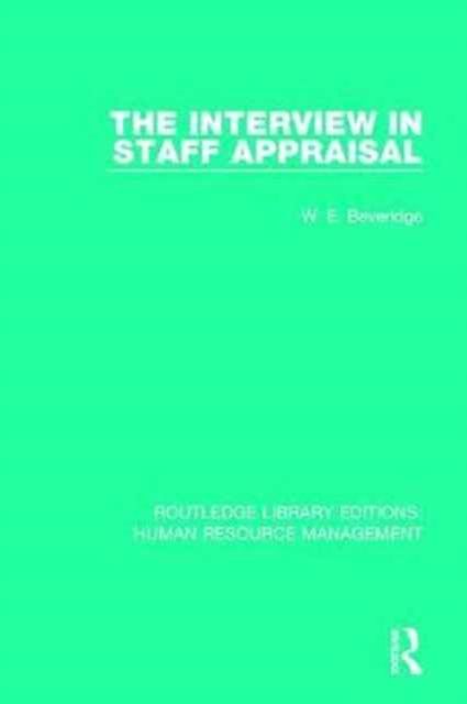 The Interview in Staff Appraisal