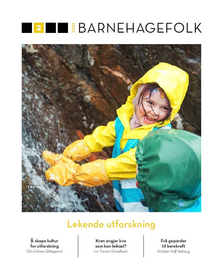 Barnehagefolk. Nr. 2/2023 : lekende utforskning