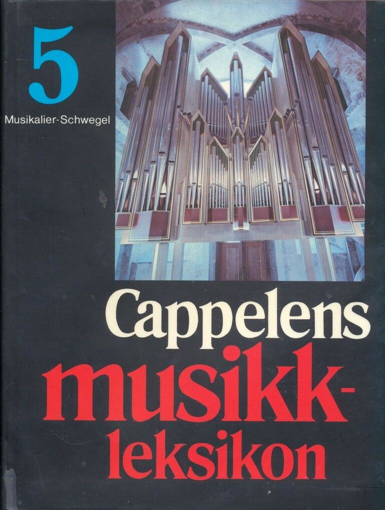 Forsidebilde av Cappelens musikkleksikon. Bd. 5