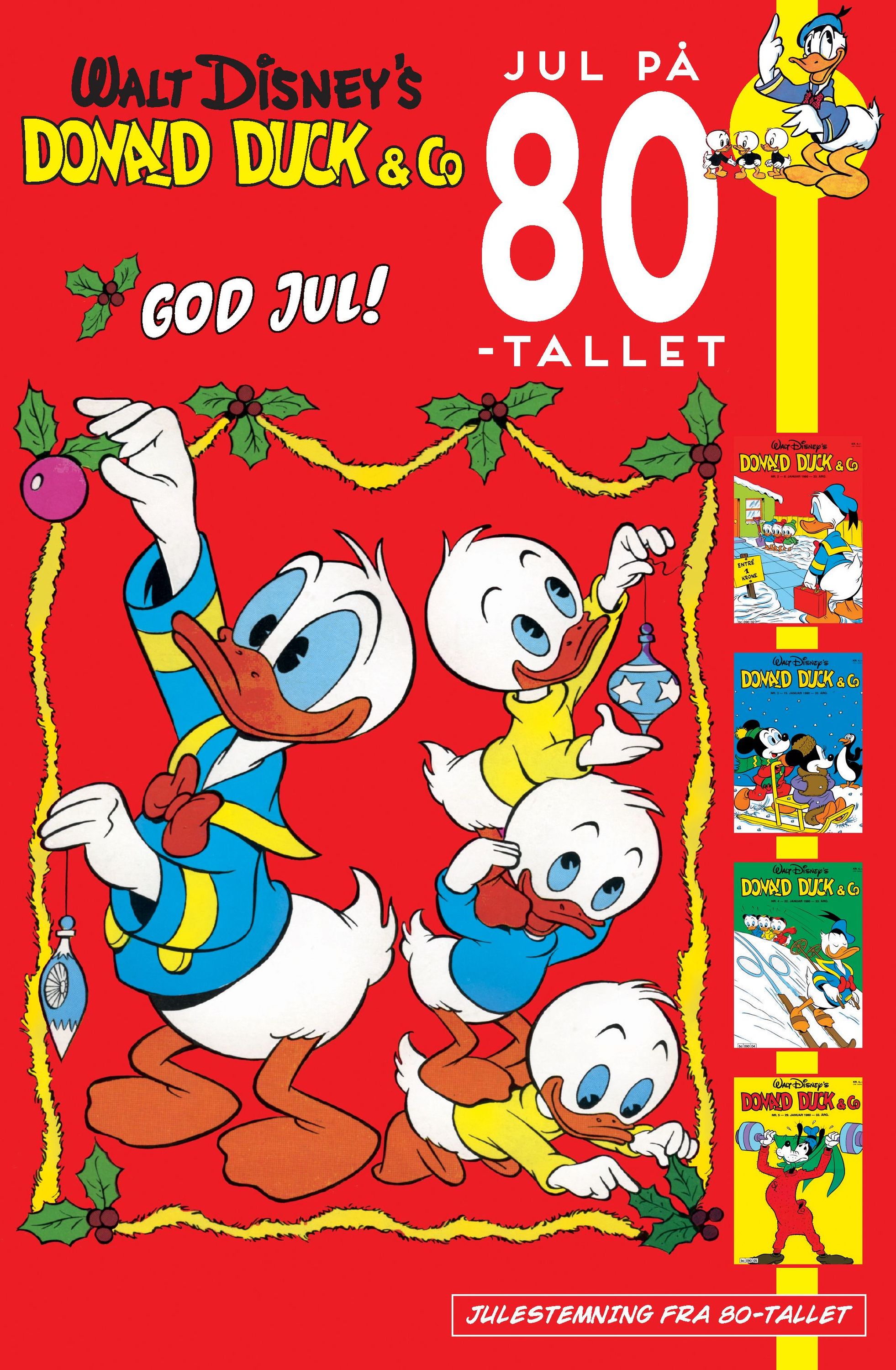 Donald Duck & Co : jul på 80-tallet