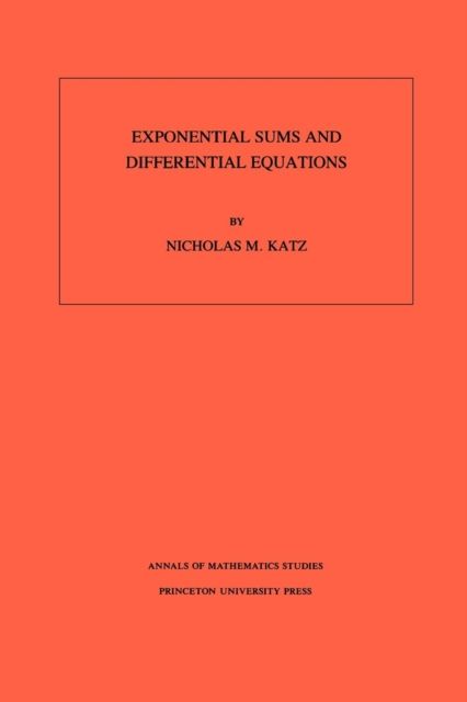 Exponential Sums and Differential Equations