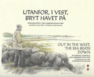 Utanfor, i vest, bryt havet på : opningskapitlet i Arne Garborgs roman Fred