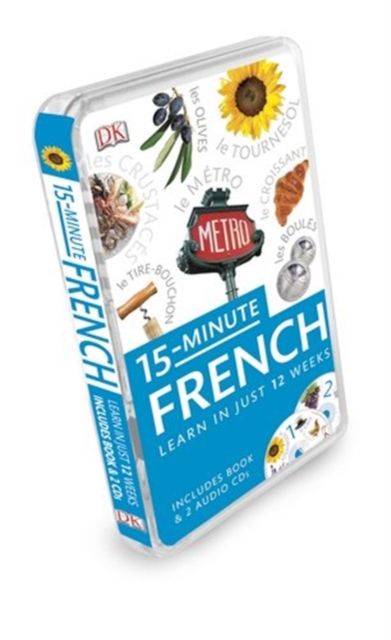 Forsidebilde av 15-minute French : Learn in Just 12 Weeks