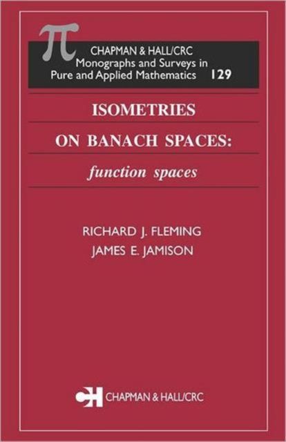 Isometries on Banach Spaces : function spaces
