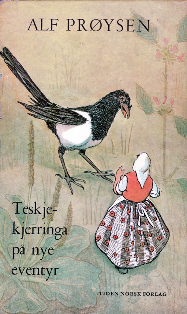 Forsidebilde av Teskjekjerringa på nye eventyr