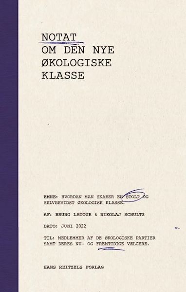 Notat om den nye økologiske klasse