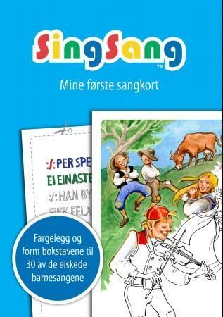 SingSang tegnebok : mine aller første sangkort : 30 sanger