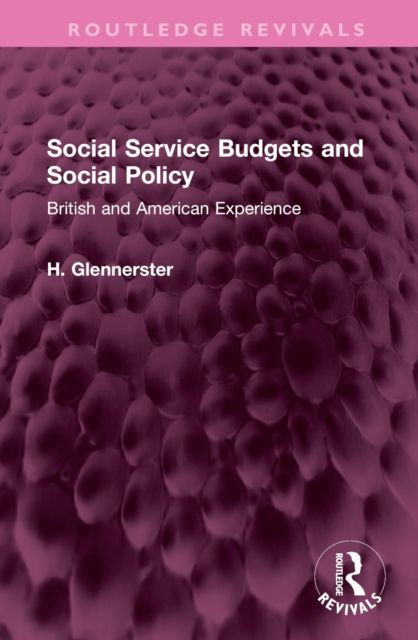 Social Service Budgets and Social Policy : British and American Experience