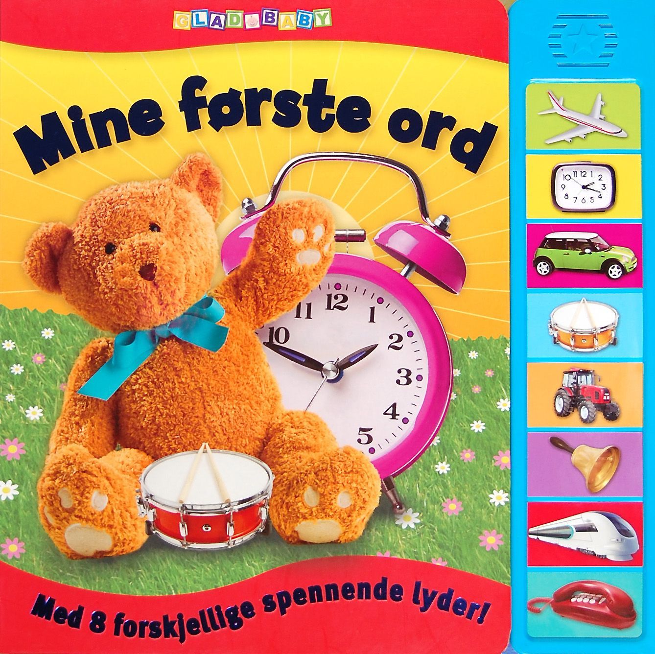 Mine første ord : med 8 spennende lyder!