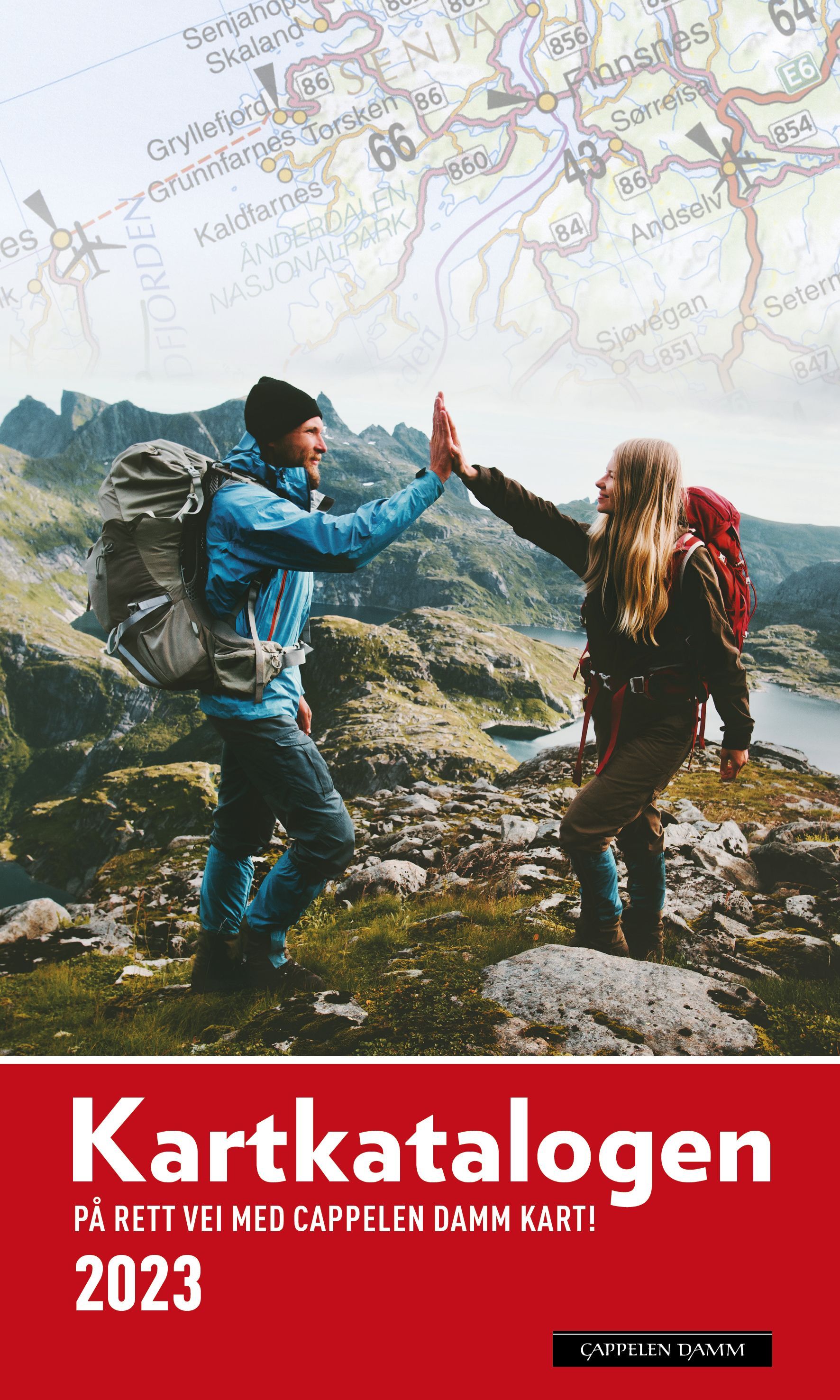Cappelen Damm kartkatalog 2023