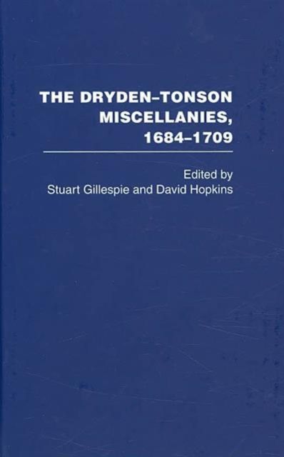 The Dryden-Tonson Miscellanies 6 vols