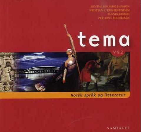 Tema vg2 : musikk, songar og innlesne tekstar frå boka