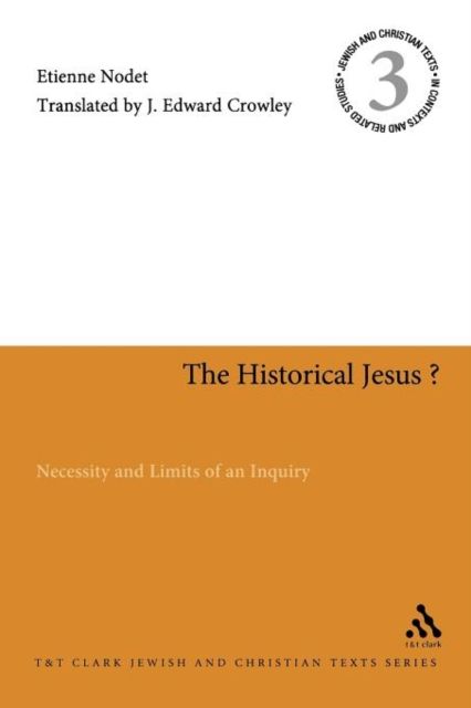 The  Historical Jesus? : Necessity and Limits of an Inquiry